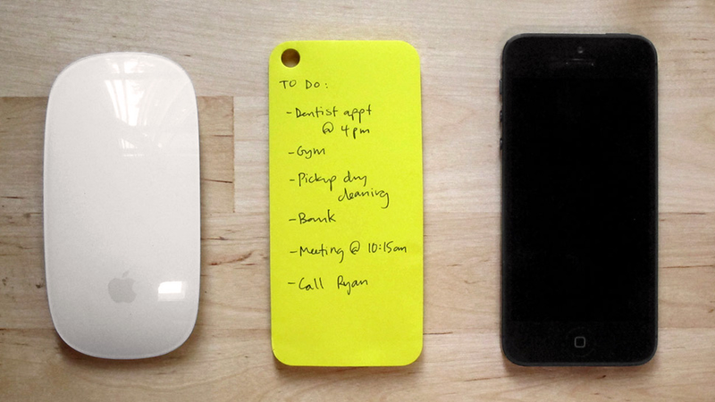 Illustration for article titled iPhone Sticky Notes Are the Ideal Reminder, Even When Your Phone's Dead